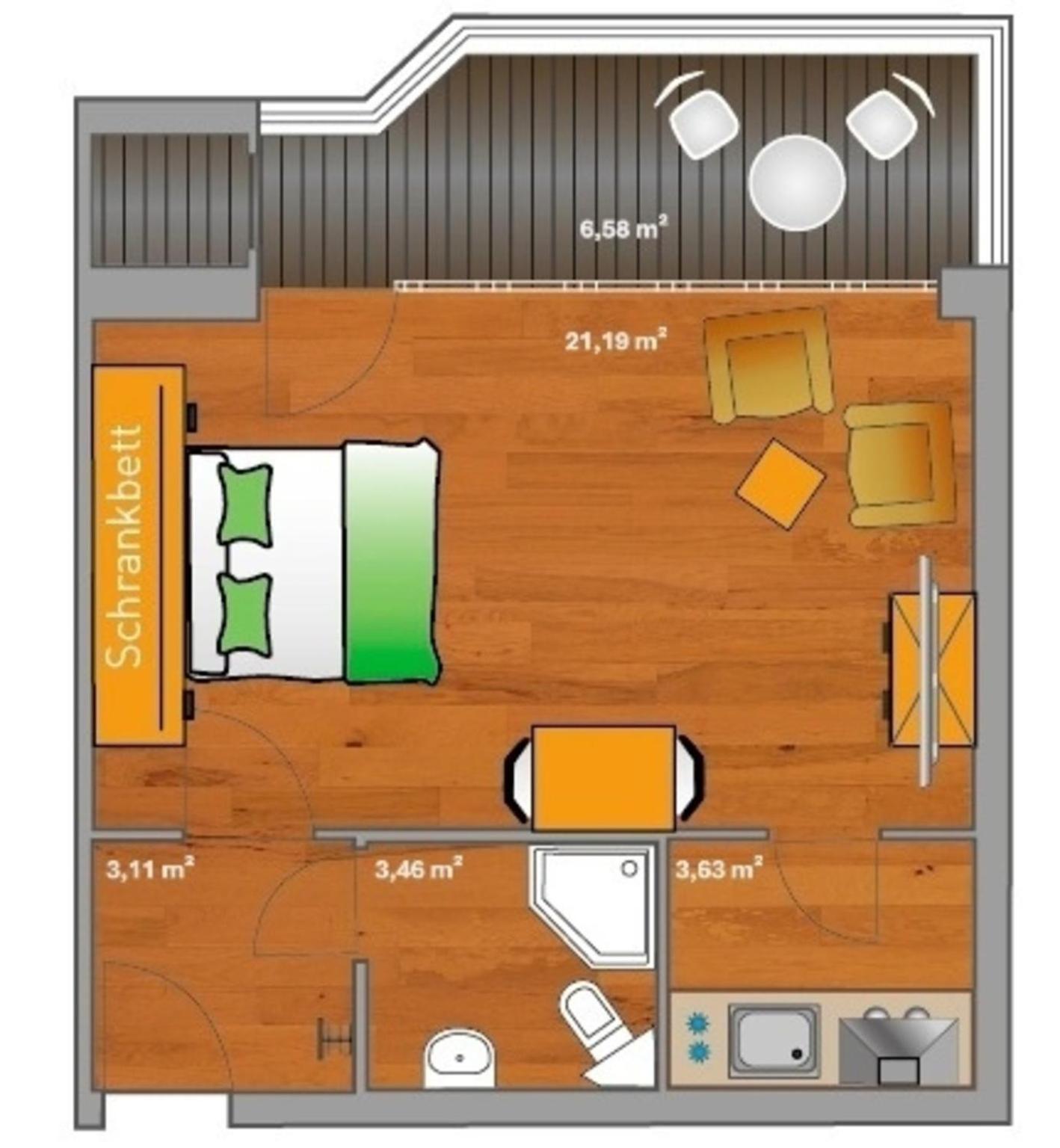 Apartamento Ancora Marina Haus 2 Nr 02, Typ 2 Neustadt in Holstein Exterior foto